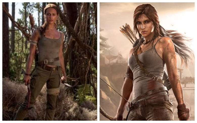 Image result for tomb raider video game movie
