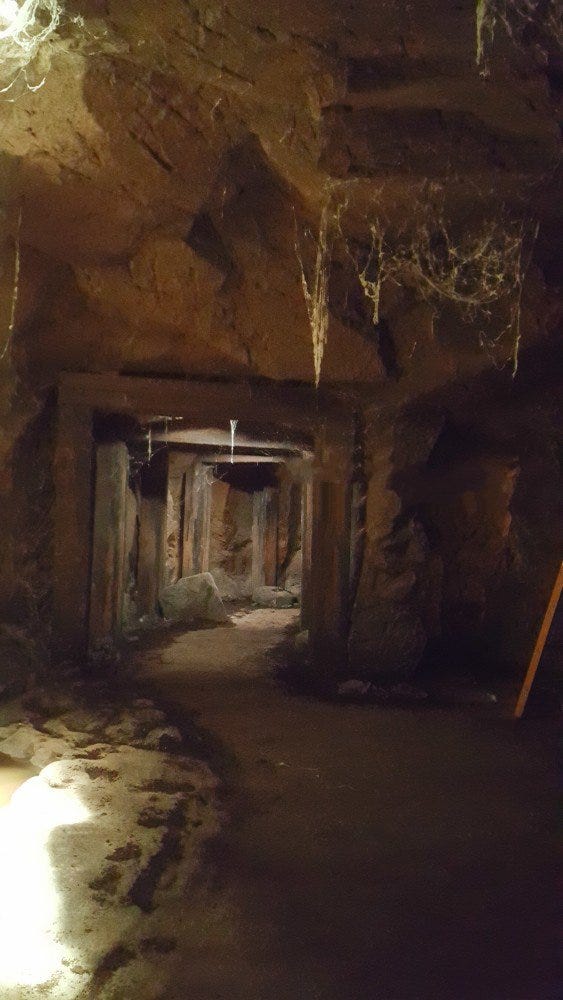 supernatural movie tv tech geeks set visit beat the devil mineshaft