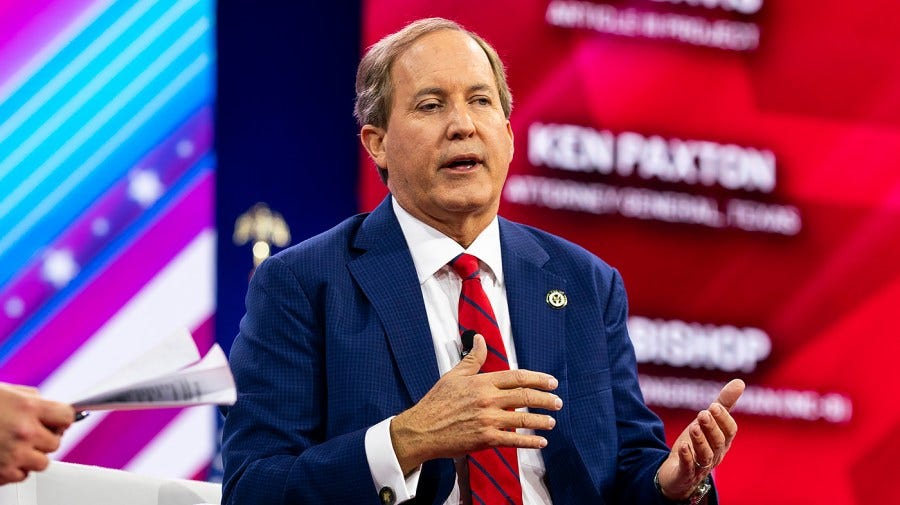 Procurador-geral do Texas, Ken Paxton (R)