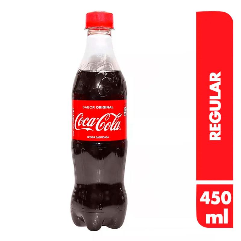 Soda Coca Cola Bottle 450ml