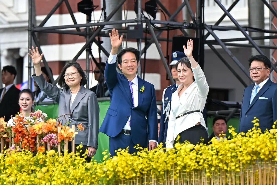 Lai’s Inauguration: A Great Day for Taiwan and the US