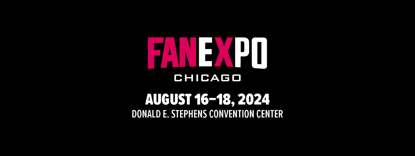 Fan Expo Chicago Logo and Dates