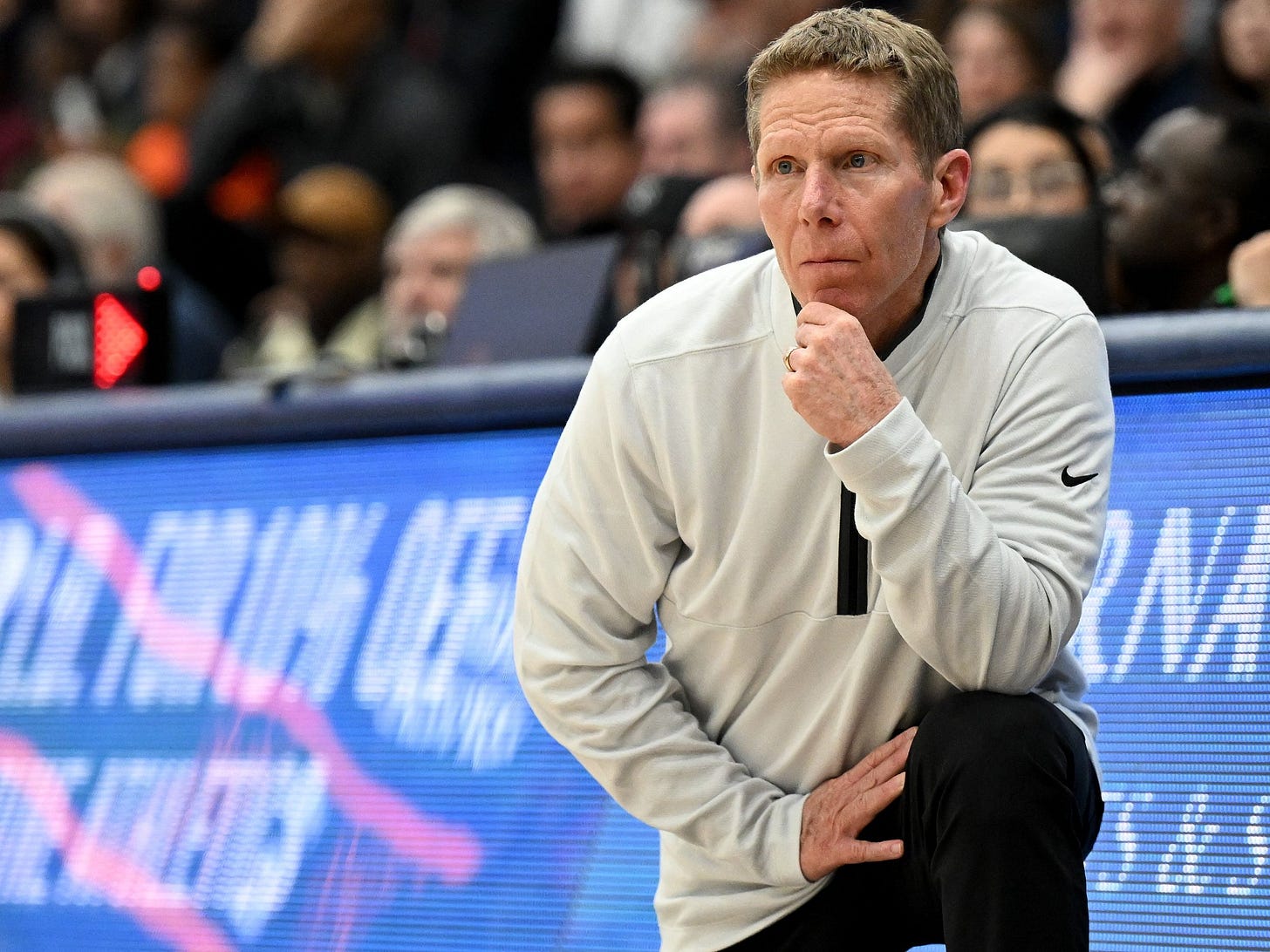 Just an awesome run.' Gonzaga's Mark Few doused with water, pulls out  signature handstand after 700th career win