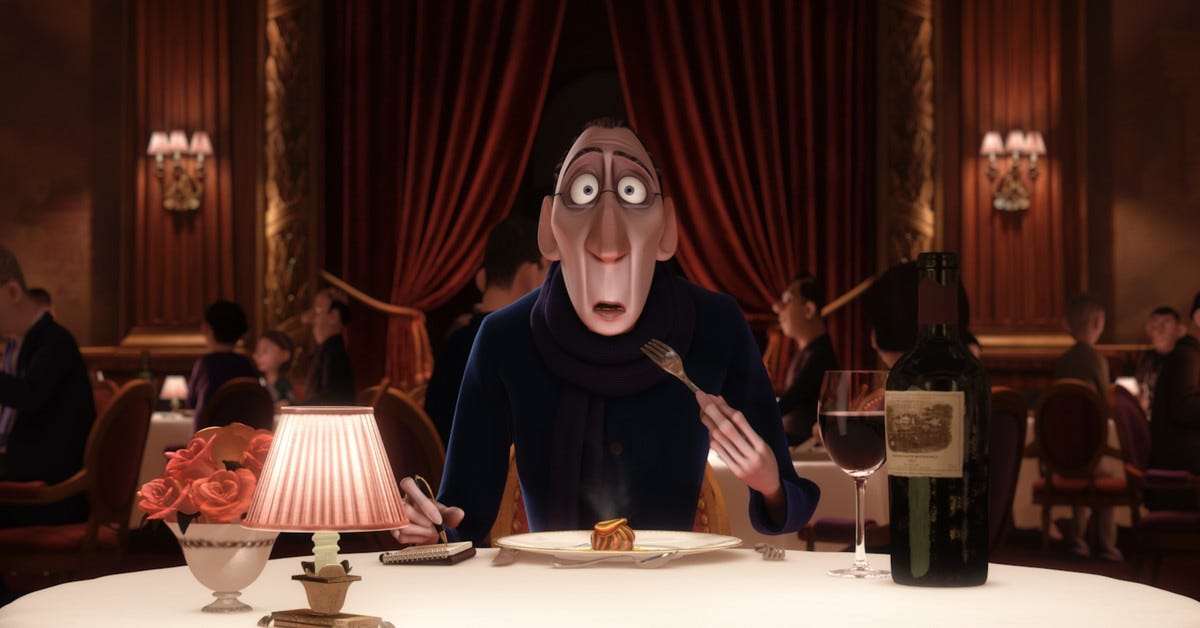 Actually, Ratatouille Critic Anton Ego is the Real Hero of the Movie - Eater