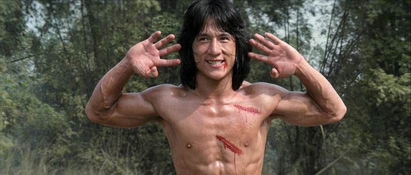Jackie Chan in The Fearless Hyena (1979)