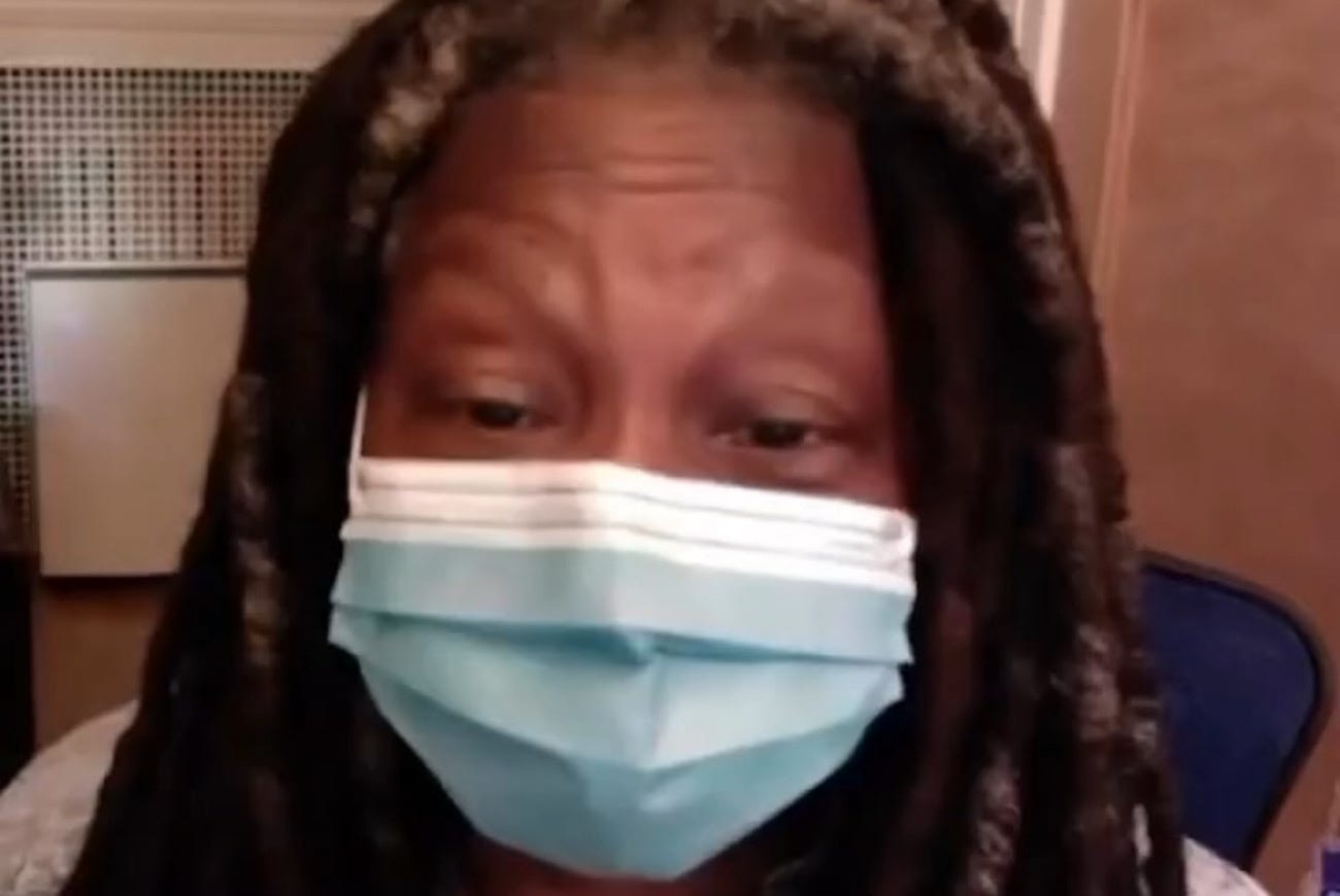 Whoopi Goldberg Delivers A Message From Home While Recovering From Covid