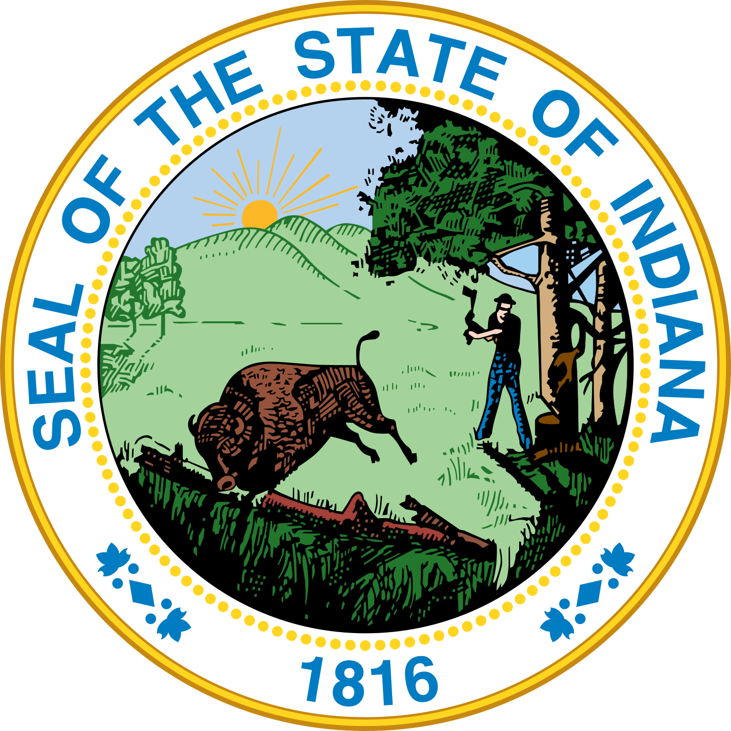 Seal of Indiana - Wikipedia