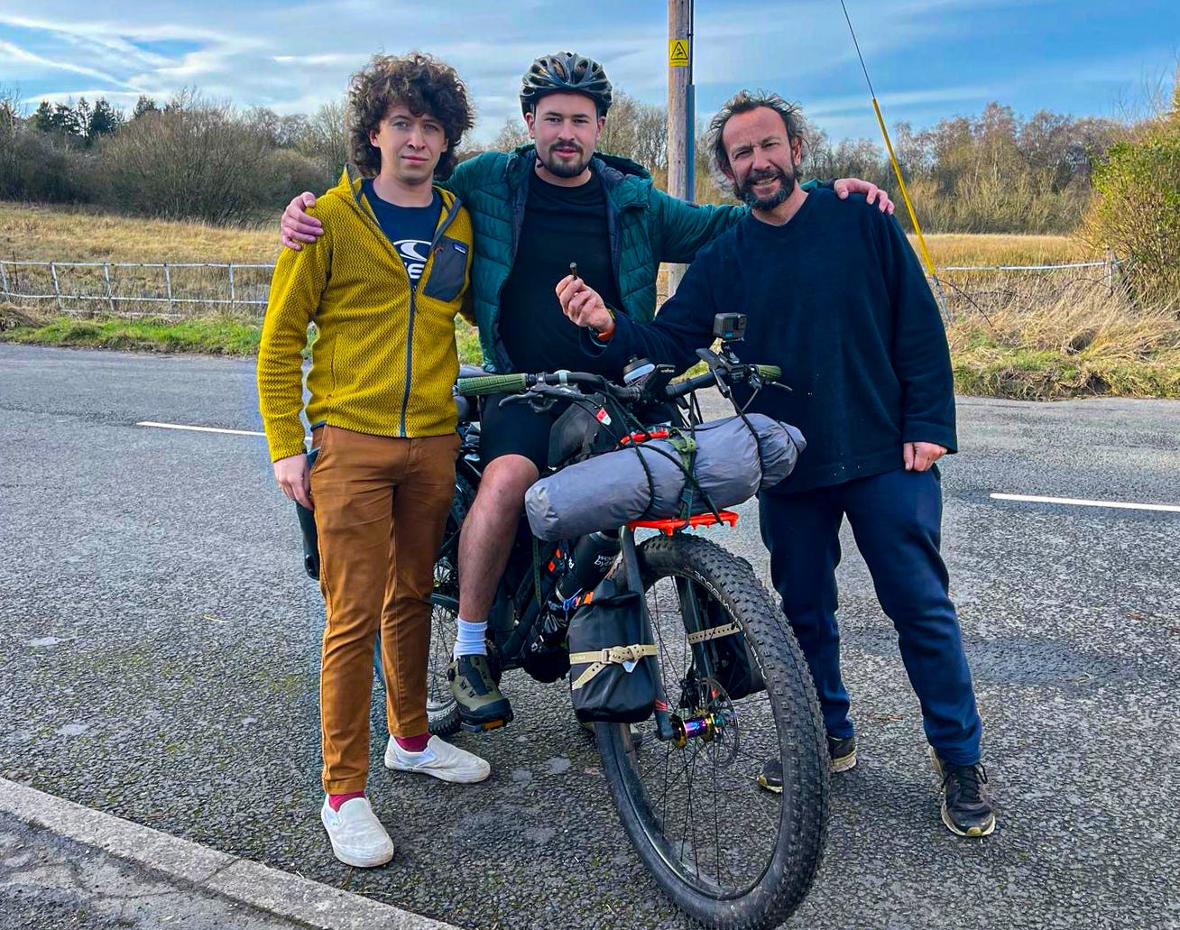 A 35,000km cycle around the world...