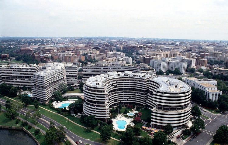 The Architecture of Washington DC's Watergate Complex: Inside America's  Most Infamous Address | ArchDaily