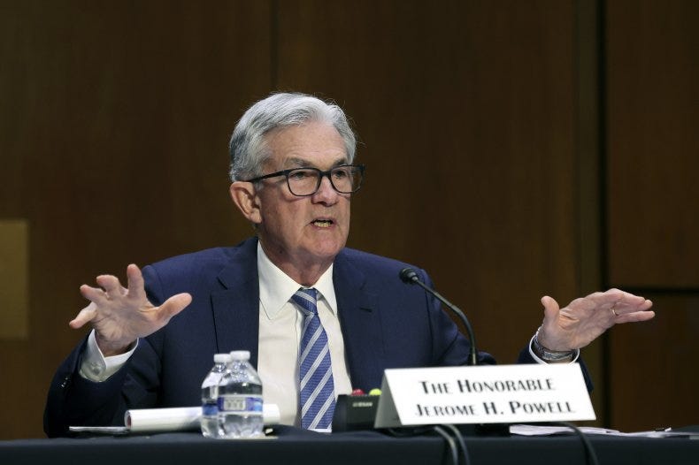 Fed Chairman Powell Testifies: U.S. Not at the Point of Recession in Near  Term, Powell Says