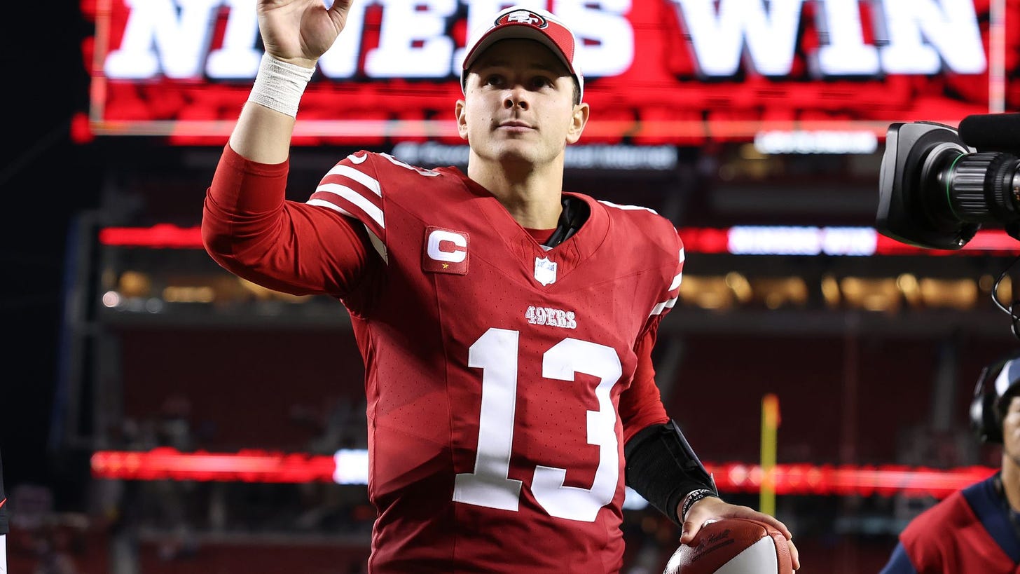 Why everyone's talking about 49ers' quarterback Brock Purdy - Axios Des  Moines