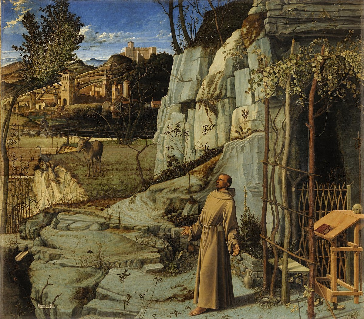 St. Francis in Ecstasy (Bellini) - Wikipedia