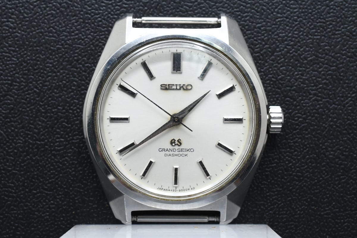 SEIKO GS 初期 Ref：4420-9000 グランドセイコー 44GS メダリオン 手巻き 腕時計