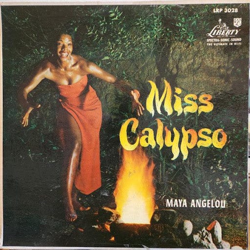 Maya Angelou - Miss Calypso 1956 – Press Vinyl Cafe