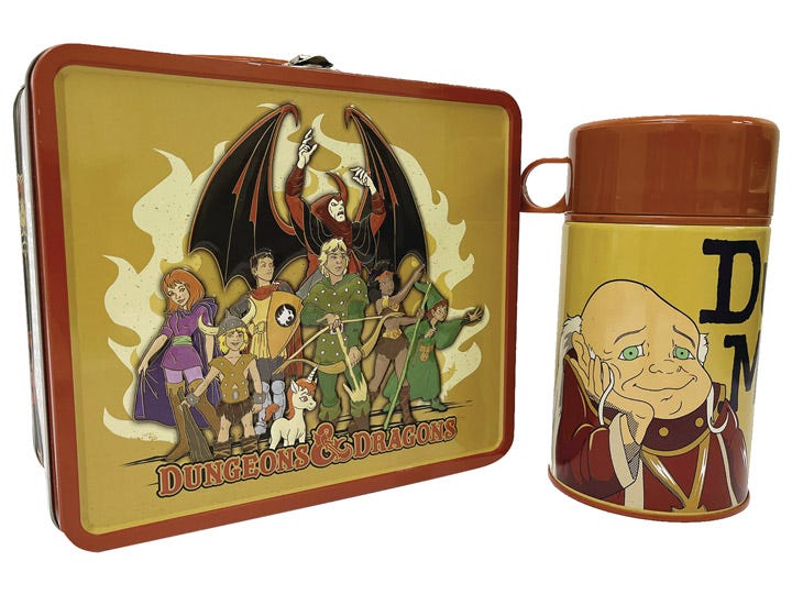 Dungeons & Dragons Lunch Box and Thermos PX Previews Exclusive Gallery Image 1