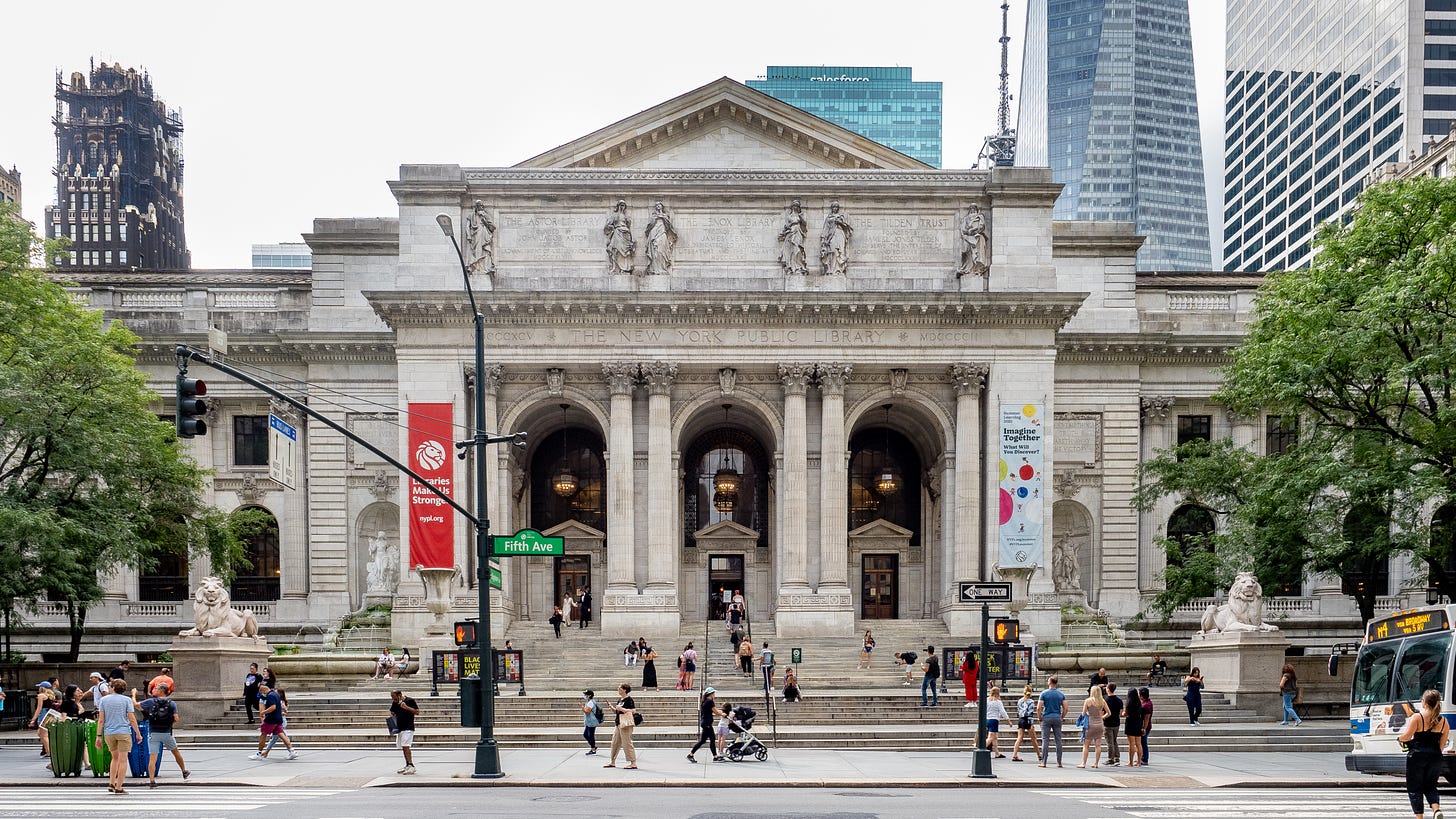 New York Public Library Main Branch - Wikipedia