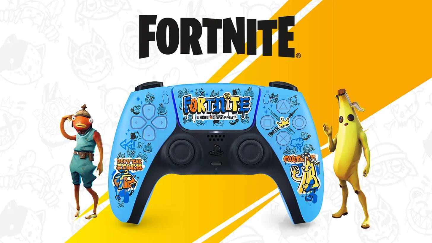 Fortnite PS5 controller