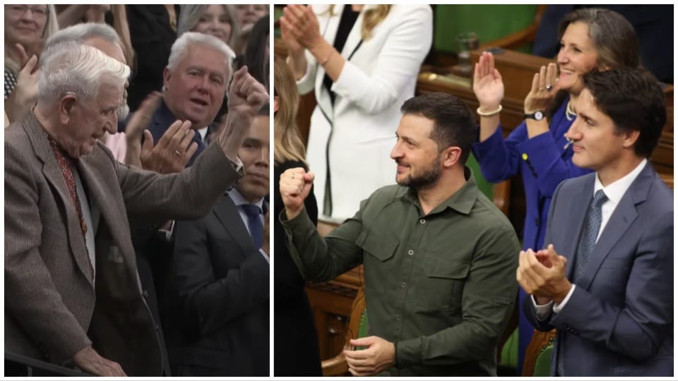 Trudeau and Zelensky lead Canadian parliament in honoring member of  Hitler's SS – People's World