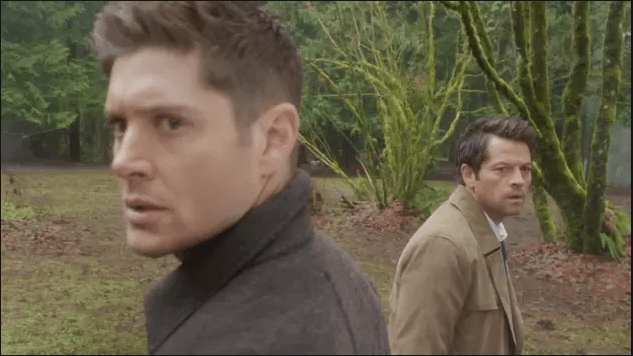 supernatural castiel and dean fighting without sam 1314