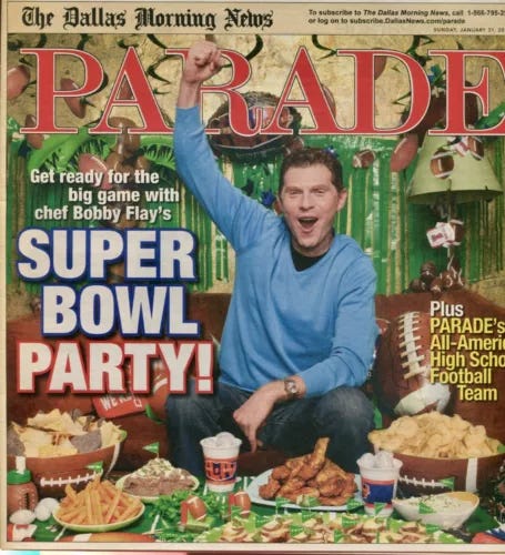 PARADE MAGAZINE ~ Jan 31, 2010 ~ Bobby Flay's Super Bowl Party ~ Sofia Vergara - Picture 1 of 1