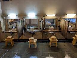 Shower / Bath Room in Traditional Japanese Hot Spring (Onsen) Resort :  r/japanpics