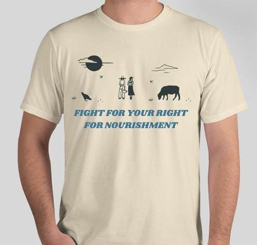 fight for nourishment tshirt