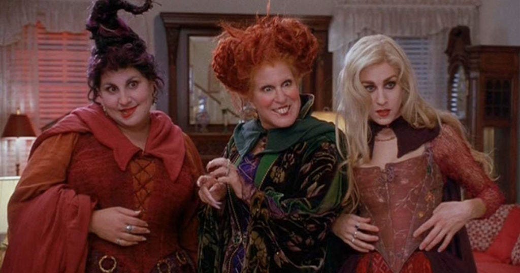 The Vampirino Storyteller — Psycho Analysis: The Sanderson Sisters