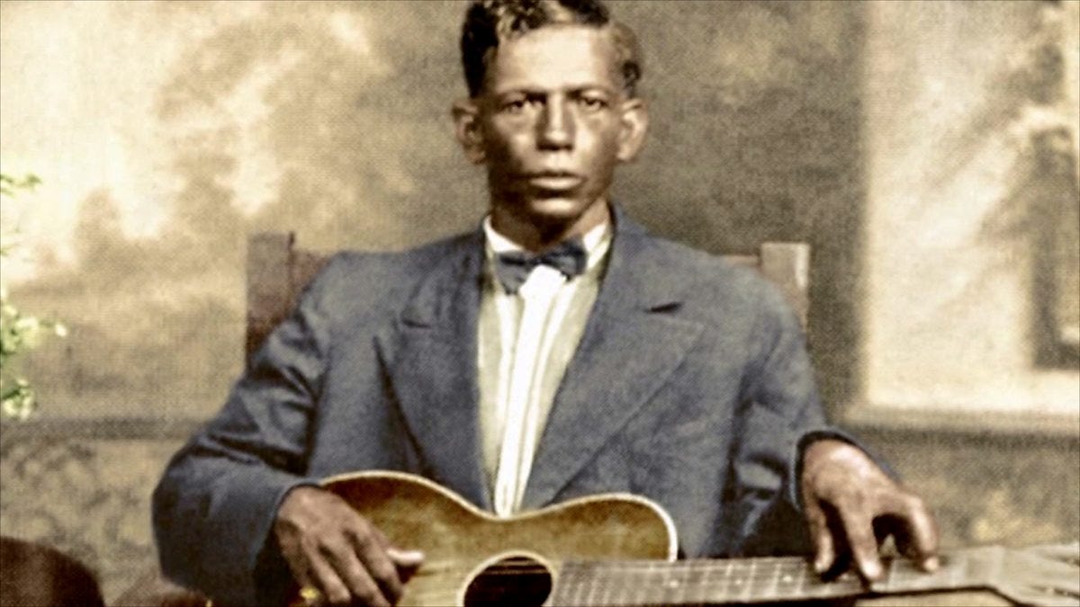 BBC Four - Arena, American Epic, Blood and Soil, "The influence of Charley  Patton can not be understated ..."