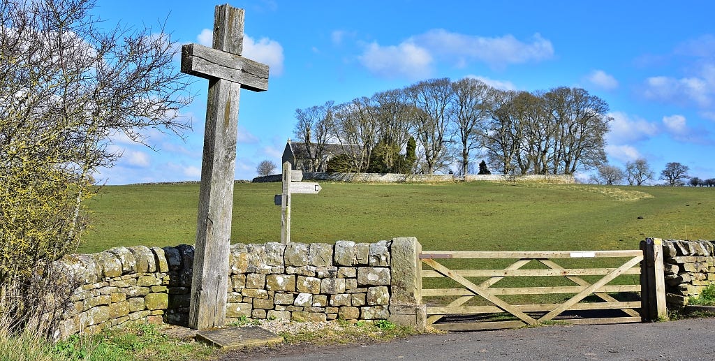 Heavenfield and St. Oswald's Church © essentially-england.com