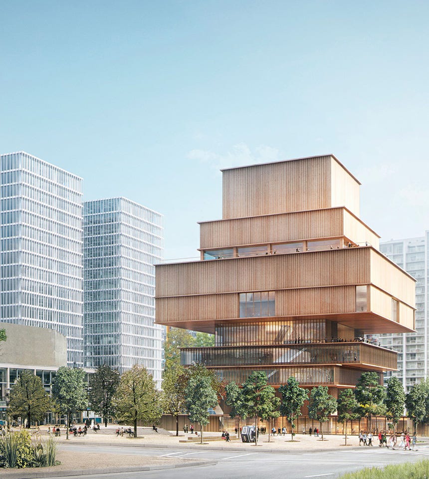 The Conceptual Design of the new Vancouver Art Gallery