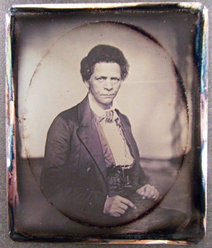 The Liberian colony’s former Governor, Joseph Jenkins Roberts, was elected Liberia’s first President. Photo from The Library of Congress