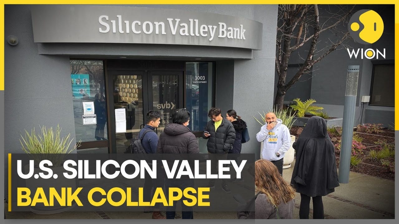 Silicon Valley Bank collapses in America's biggest banking failure since  2008 | Latest English News - YouTube