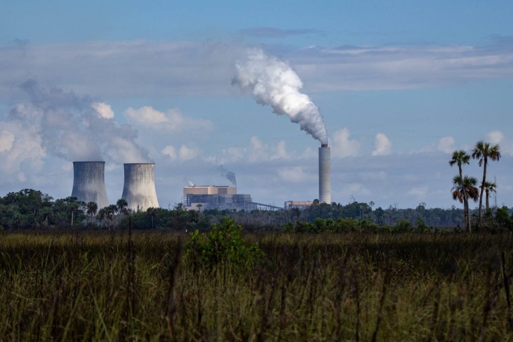 A nuclear power plant in Crystal River, Florida. While the public have warmed to nuclear in recent years, spiraling project costs have made private equity cautious.