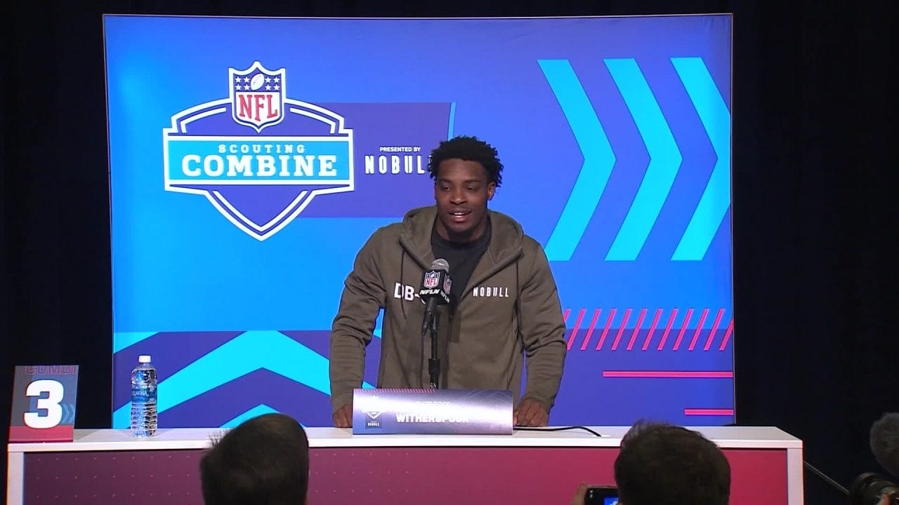 CB Devon Witherspoon (Illinois) NFL Combine Press Conference