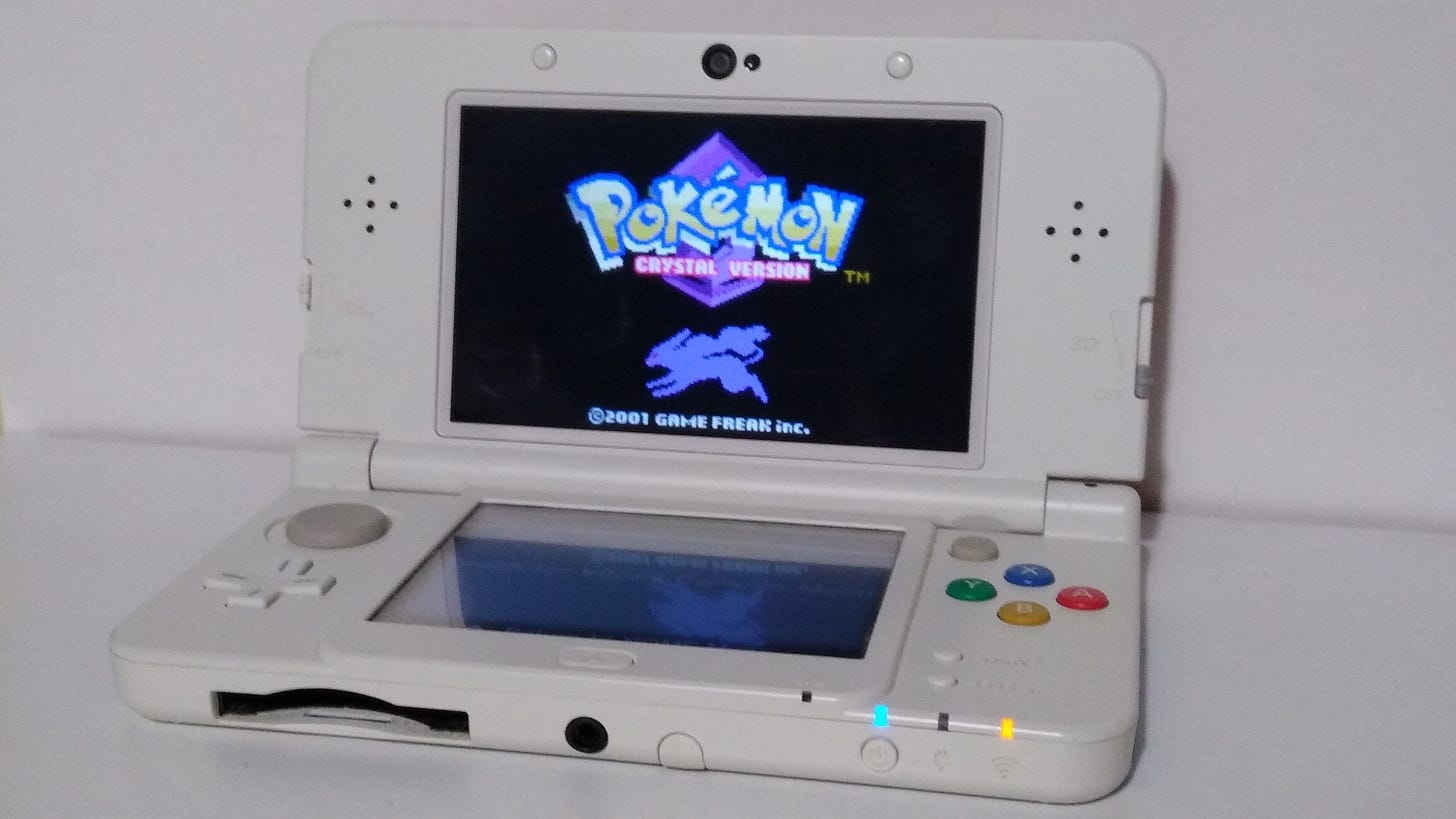 Pokémon Crystal was just one of the titles available on Nintendo 3DS before the closure of the eShop in March 2023 (Photo credit: Johto Times)