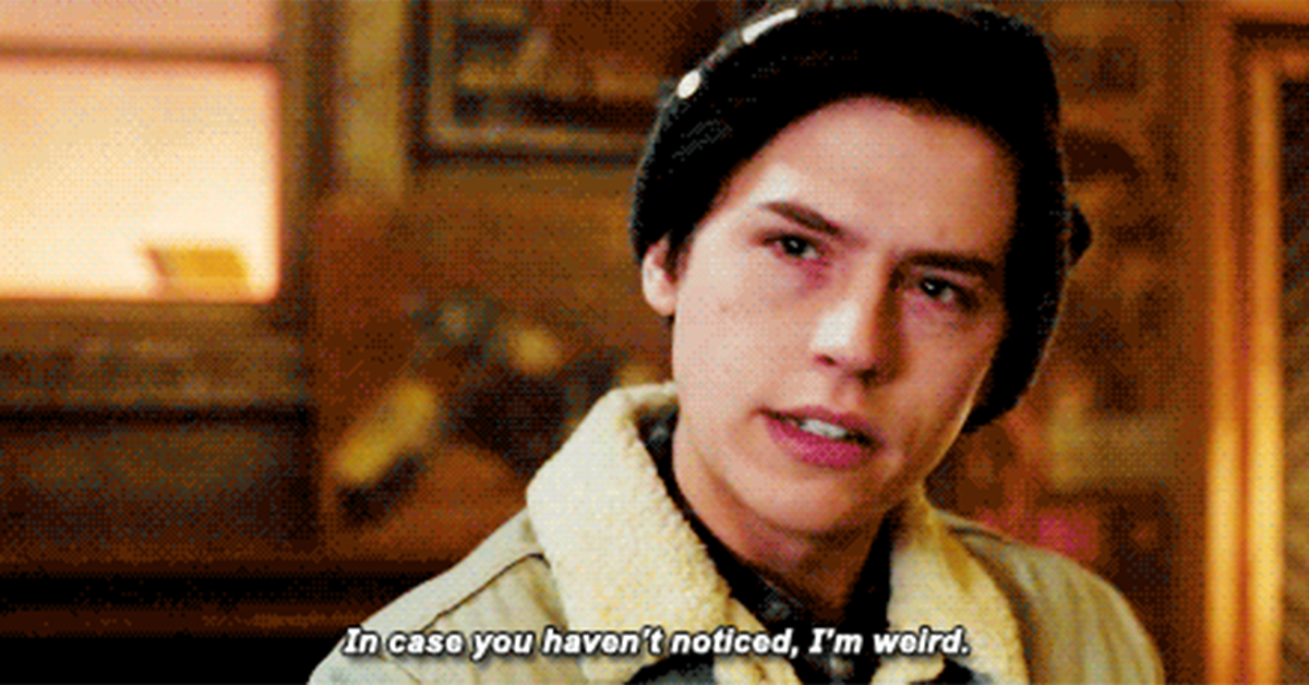 Cole Sprouse Weighs in on Jughead's "I'm a Weirdo" Monologue from "Riverdale"  | Teen Vogue