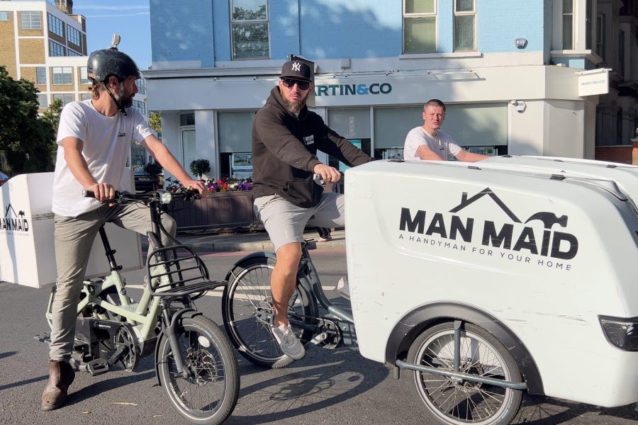 Power Switch: Fulham handyman service says e-cargo bikes are "10 times  quicker than a van" | electric bike reviews, buying advice and news -  ebiketips