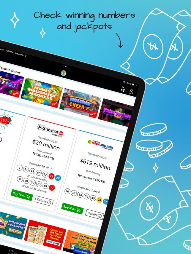 Michigan Lottery Mobile on the App Store