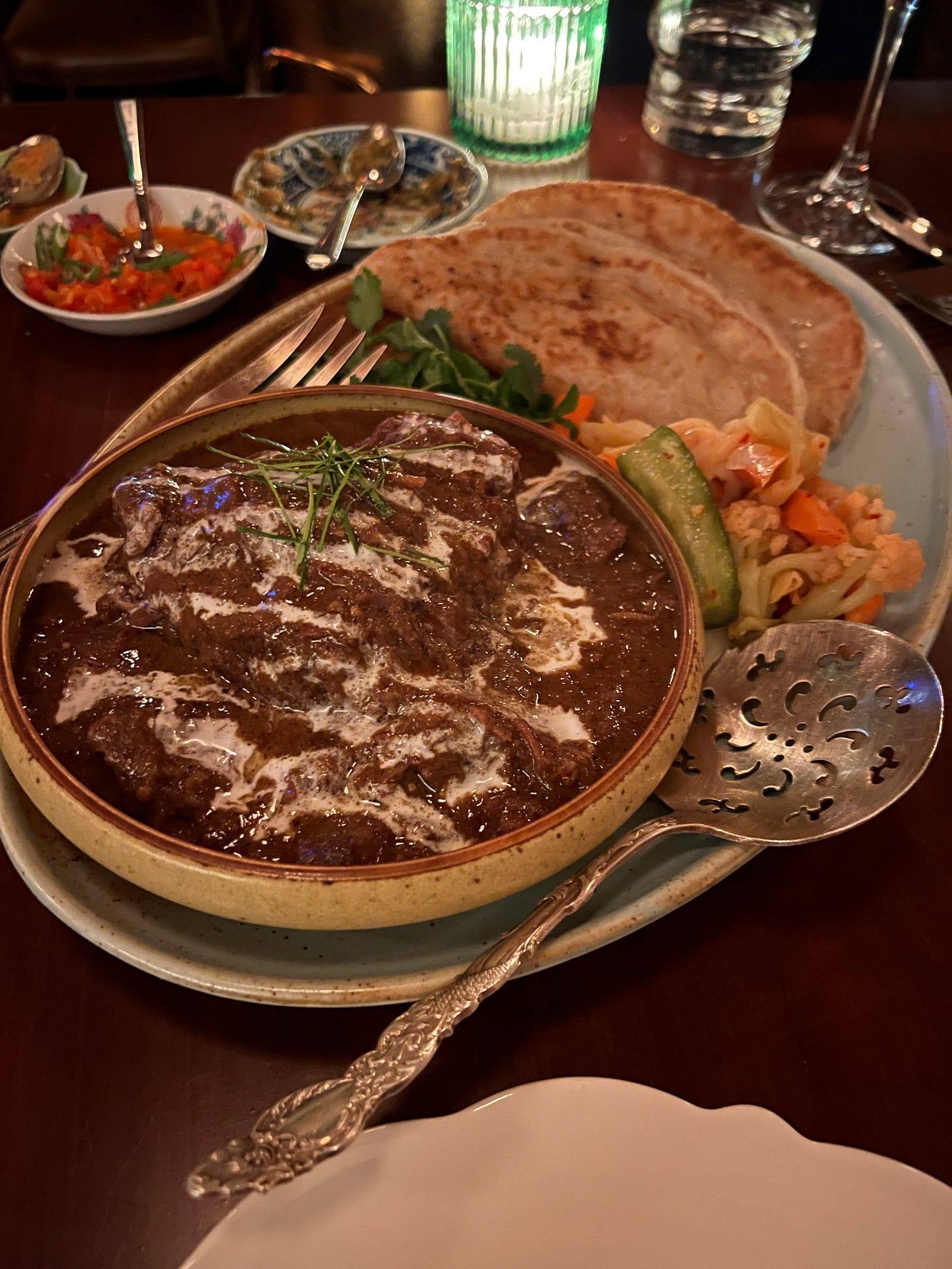 Wagyu beef cheek rendang at Rasarumah