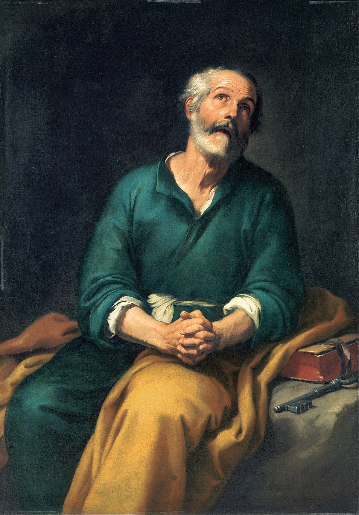File:Bartolomé Esteban Murillo - Saint Peter in Tears - Google Art  Project.jpg - Wikimedia Commons