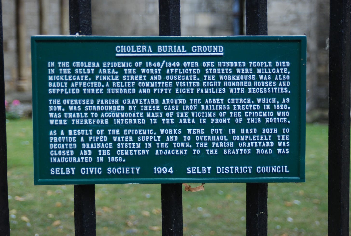 Selby Abbey in Selby, North Yorkshire - Find a Grave Cemetery