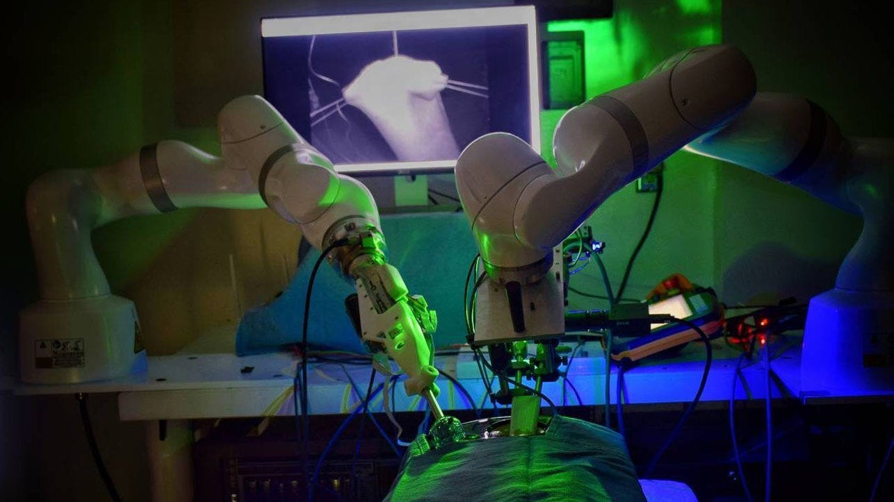 Autonomous Robot Improves Surgical Precision Using AI | NVIDIA Technical  Blog