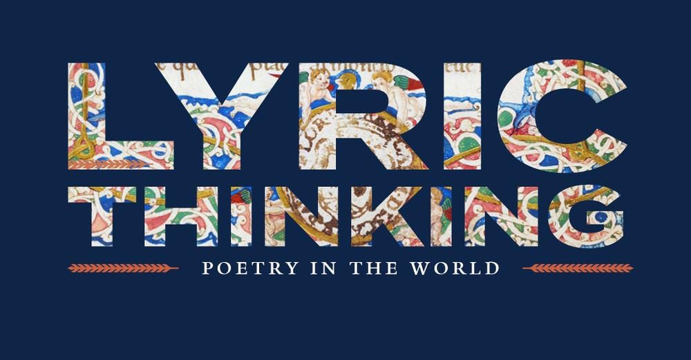 April events and online exhibit celebrate lyric poetry in the world | Yale Library