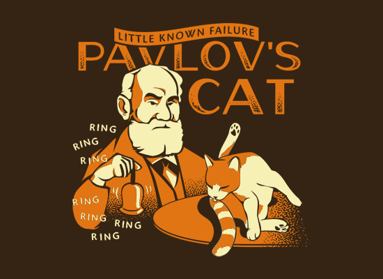 Science Caturday: Pavlov's Cat – The Finch and Pea