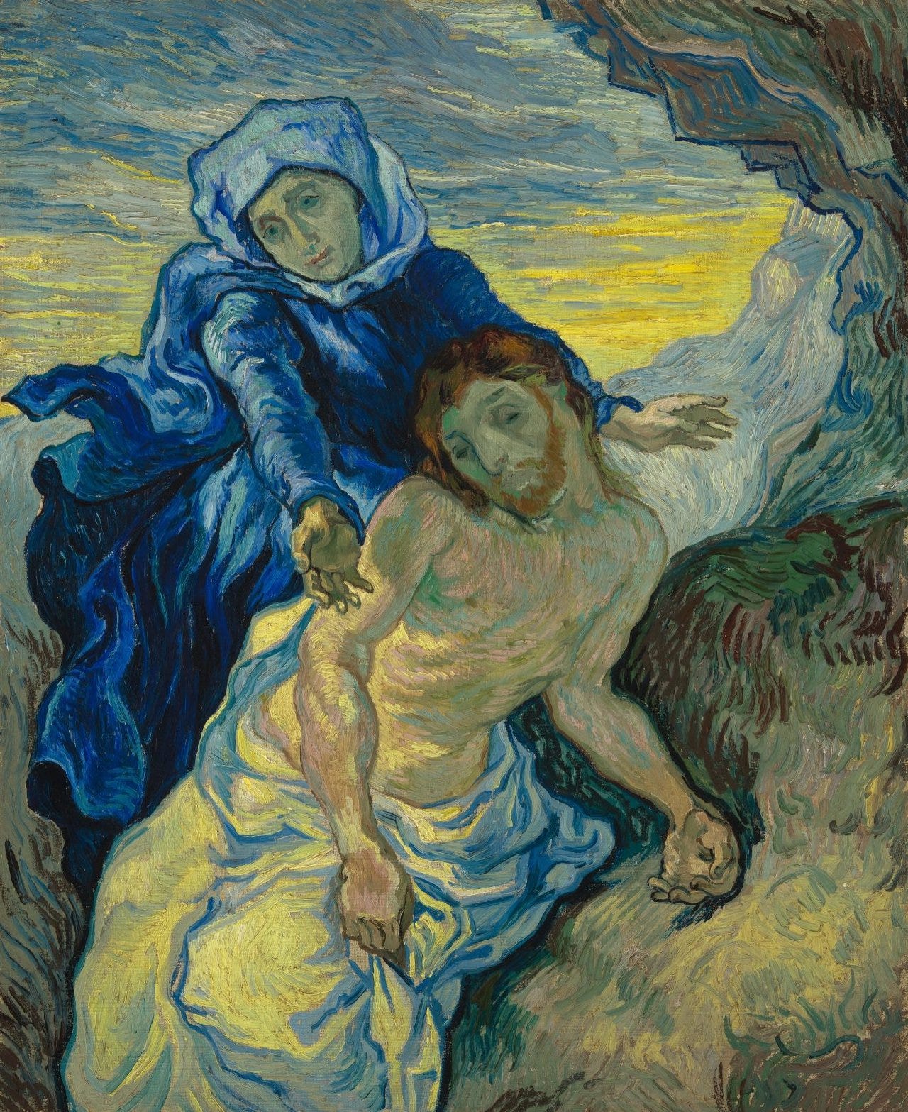 Vincent van Gogh - Pietà (after Delacroix) - Van Gogh Museum