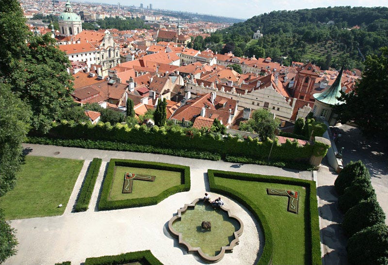 The South Gardens - Prague Castle for visitors