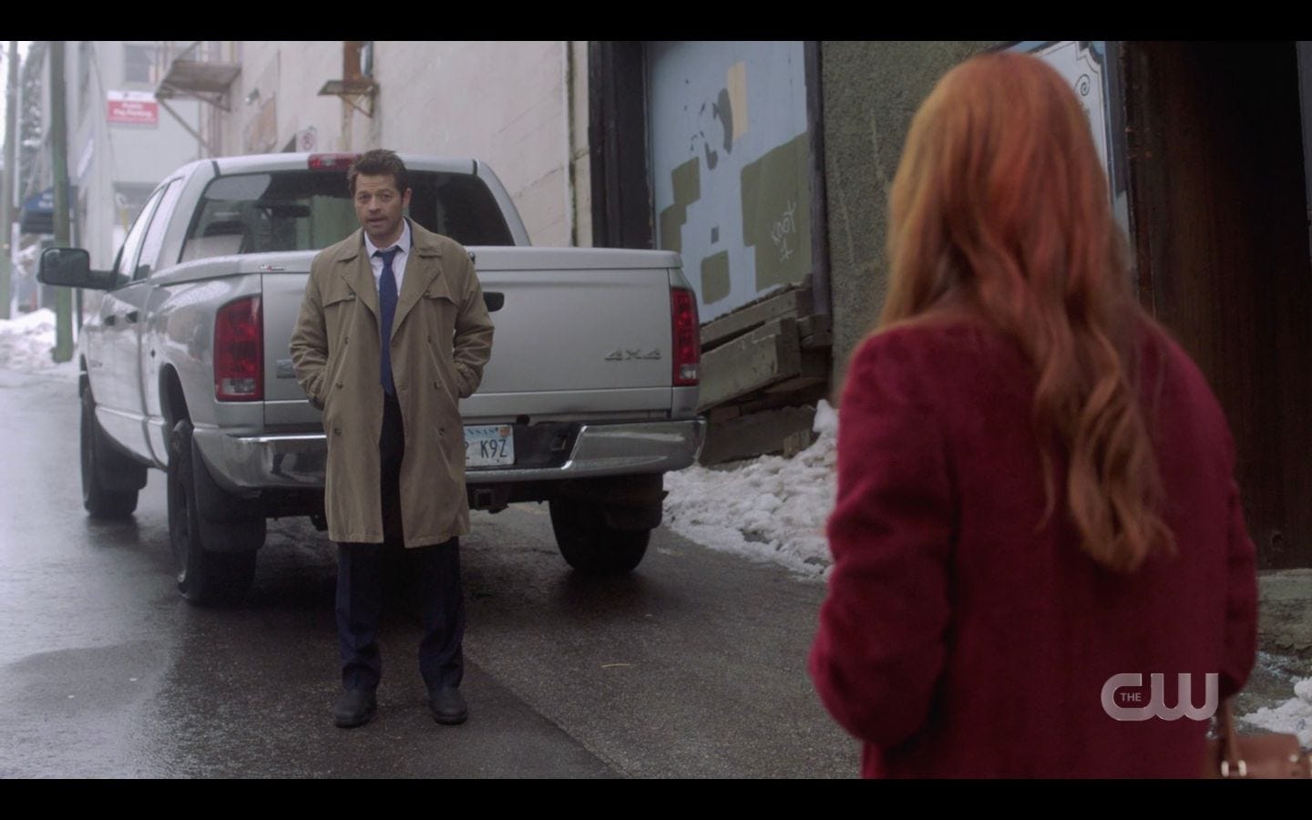 SPN Castiel Misha Collins says goodbye to Anael game night