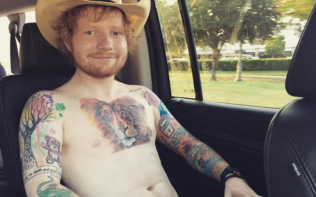 Pop's illustrated man: Ed Sheeran's many tattoos, and the ...