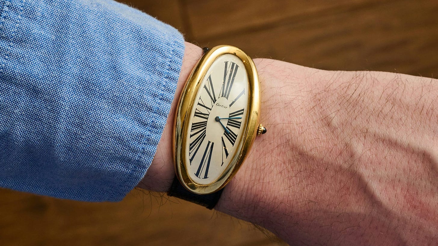 Cartier Maxi Oval Watch