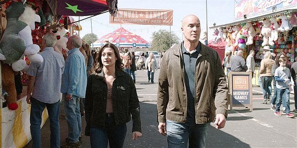 Cassie with Captain James at Dallas State Fair on Walker.